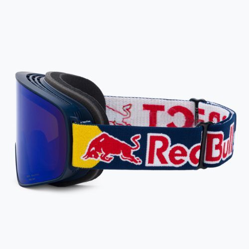 Маска лижна Red Bull SPECT Rush Polarised matt blue/blue/brown blue mirror/blue snow 001