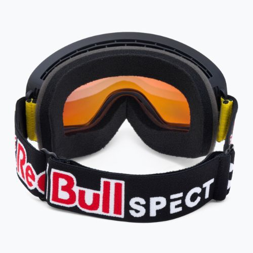 Маска лижна Red Bull SPECT Rush matt black/black/orange red mirror/red snow 013