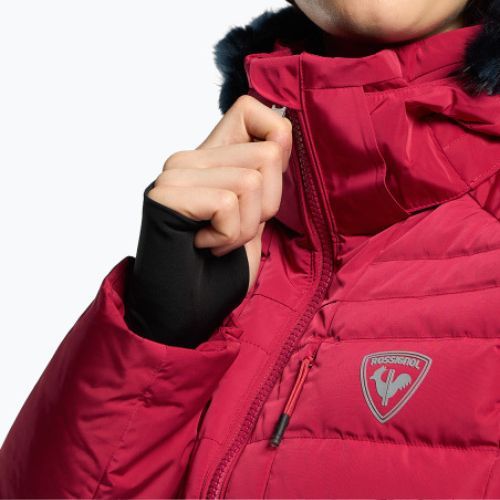 Куртка лижна жіноча Rossignol Rapide Pearly red