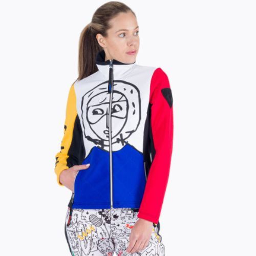 Куртка софтшел жіноча Rossignol Brady Soft multicolour