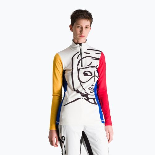 Кофта лижна жіноча Rossignol Bessy 1/2 Zip Top multicolour
