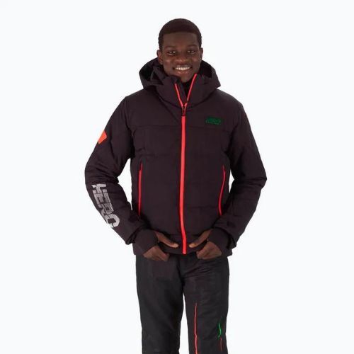 Куртка лижна чоловіча Rossignol Hero Depart black/red