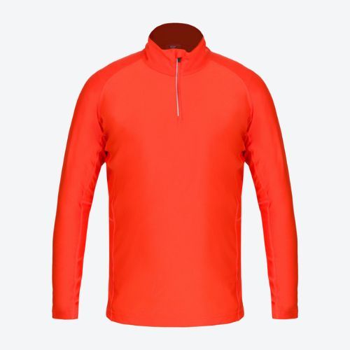 Термокофта чоловіча Rossignol Classique 1/2 Zip orange