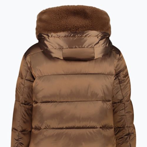 Пуховик жіночий CMP Coat Fix Hood коричневий 32K3086F