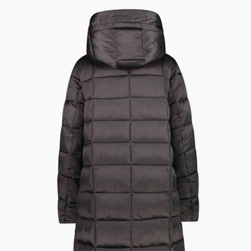 Пуховик жіночий CMP Coat Fix Hood сірий 32K3136