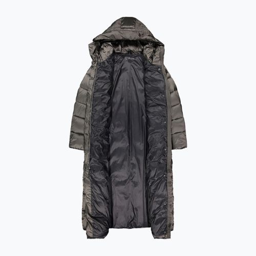 Пуховик жіночий CMP Coat Fix Hood сірий 32K3136