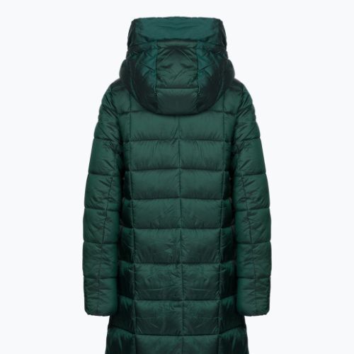 Пуховик жіночий CMP Coat Fix Hood зелений 32K3136