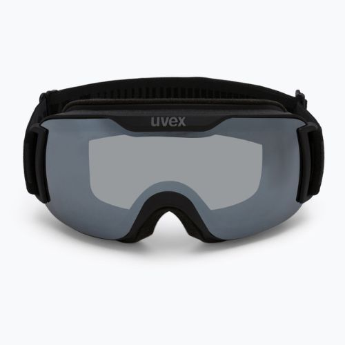 Маска лижна UVEX Downhill 2000 S LM black mat/mirror silver/clear 55/0/438/2026