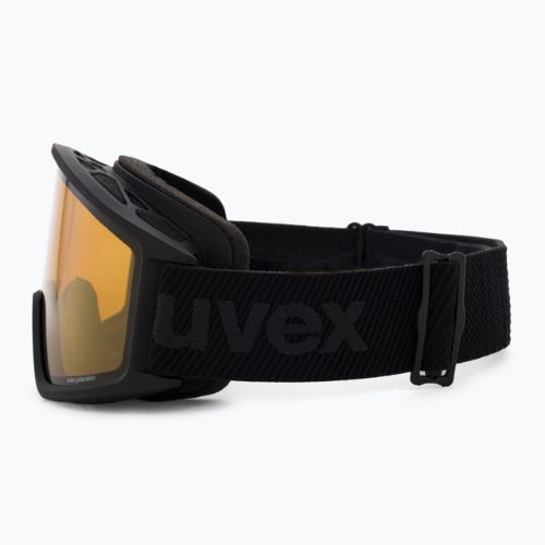 Маска лижна UVEX G.gl 3000 TOP black mat/mirror red polavision/clear 55/1/332/2130