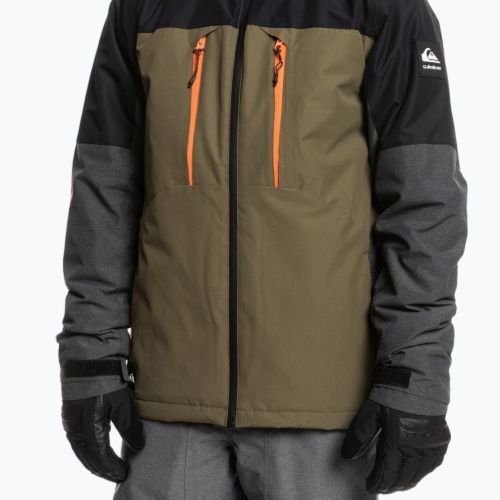 Куртка сноубордична чоловіча Quiksilver Mission Plus grape leaf