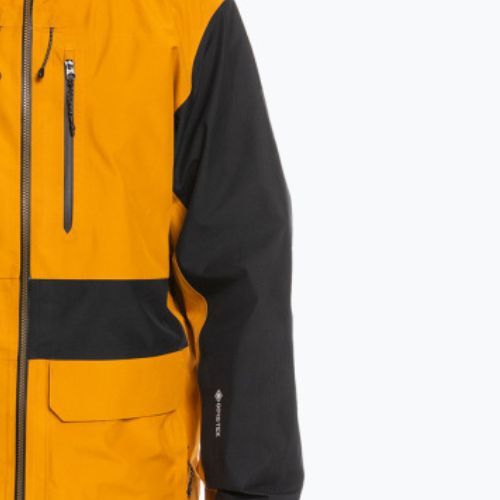 Куртка сноубордична чоловіча Quiksilver Hlpro S Carlson 3L Gore-Tex buckthorn brown