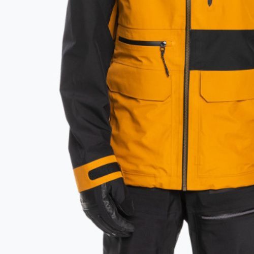 Куртка сноубордична чоловіча Quiksilver Hlpro S Carlson 3L Gore-Tex buckthorn brown