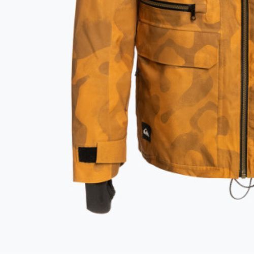 Куртка сноубордична чоловіча Quiksilver S Carlson Stretch Quest buckthorn brown fade out camo