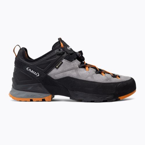 Черевики для альпінізму чоловічі AKU Rock DFS GTX grey/orange
