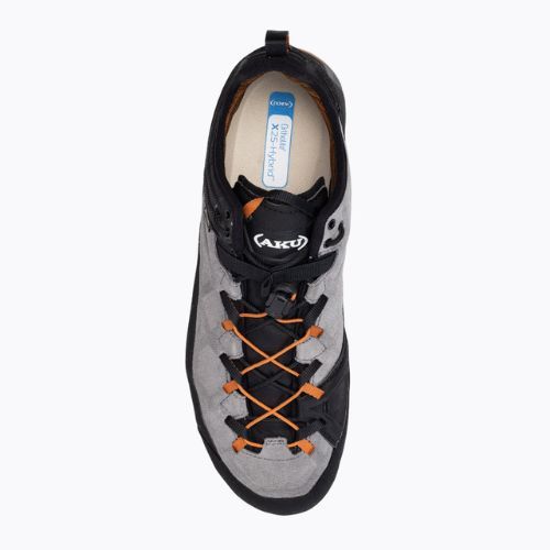 Черевики для альпінізму чоловічі AKU Rock DFS GTX grey/orange