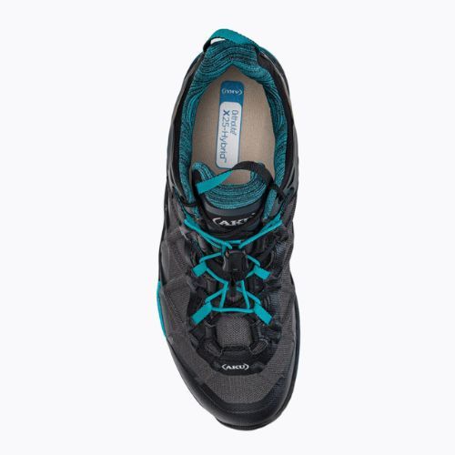Черевики для трекінгу жіночі AKU Rocket DFS GTX black/turquoise
