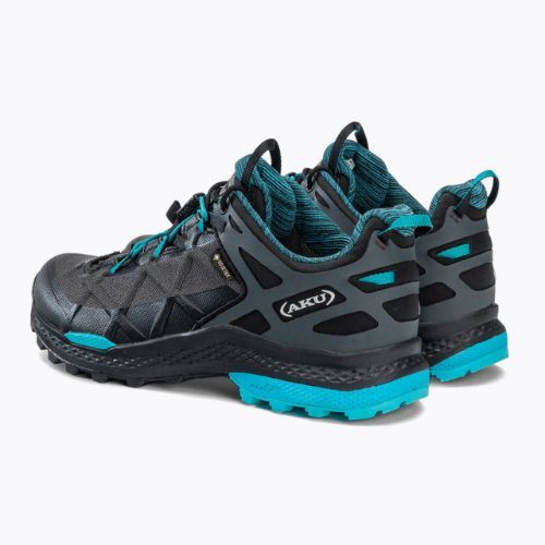 Черевики для трекінгу жіночі AKU Rocket DFS GTX black/turquoise