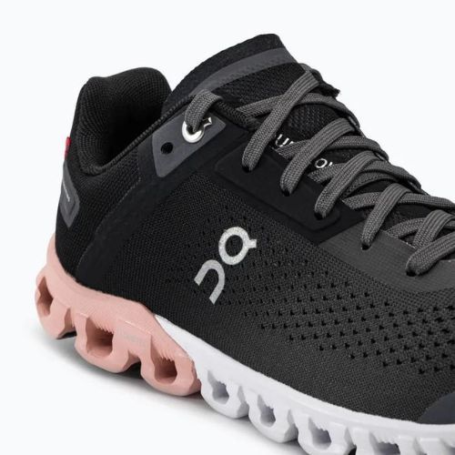 Кросівки для бігу жіночі On Cloudflow темно-сірі 3599234