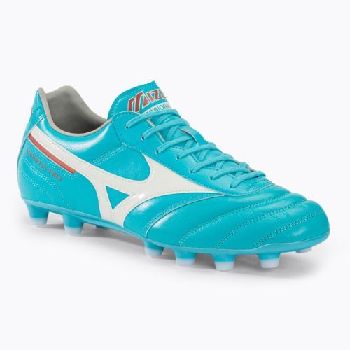 Футбольні бутси Mizuno Morelia II Pro блакитно-білі P1GA231325
