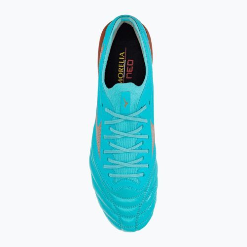 Футбольні бутси Mizuno Morelia Neo III Beta Elite блакитні P1GA239125