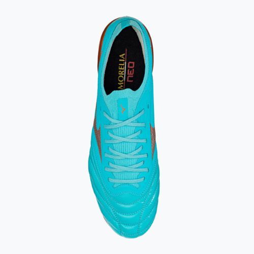Футбольні бутси Mizuno Morelia Neo III Elite M блакитні P1GC239125