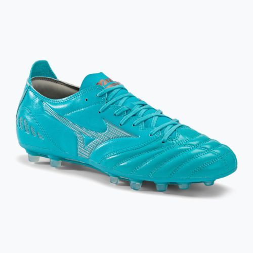 Футбольні бутси Mizuno Morelia Neo III Pro AG блакитні P1GA238425