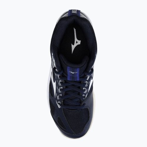 Кросівки гандбольні дитячі Mizuno Stealth Star Mid сині X1GC211502