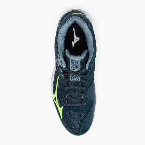 Кросівки волейбольні чоловічі Mizuno Thunder Blade 3 Mid блакитні V1GA217538