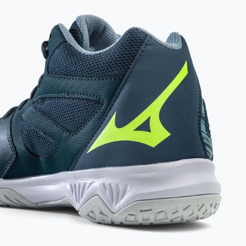 Кросівки волейбольні чоловічі Mizuno Thunder Blade 3 Mid блакитні V1GA217538