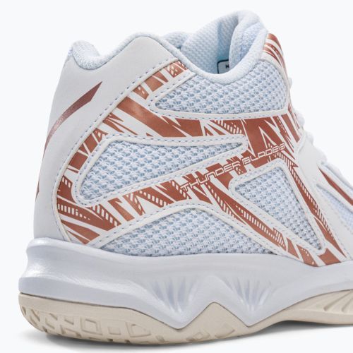 Кросівки волейбольні жіночі Mizuno Thunder Blade 3 Mid білі V1GC217536