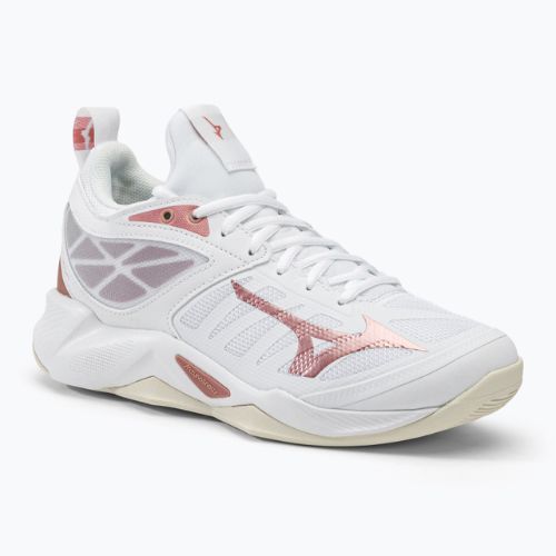 Кросівки волейбольні жіночі Mizuno Wave Dimension білі V1GC224036