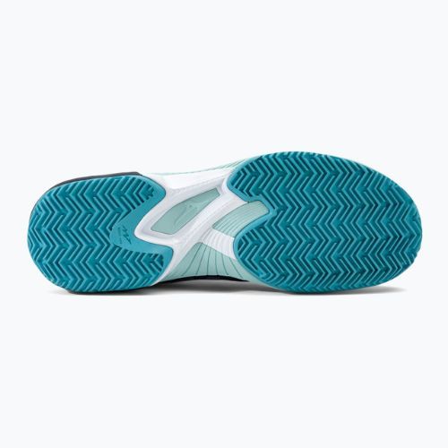 Чоловічі тенісні туфлі Mizuno Wave Exceed Tour 5 CC collegiate blue/soleil/tanager бірюзові
