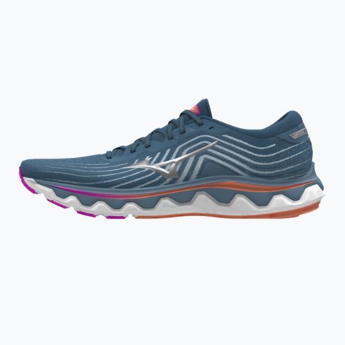 Кросівки для бігу жіночі Mizuno Wave Horizon 6 блакитні J1GD222611