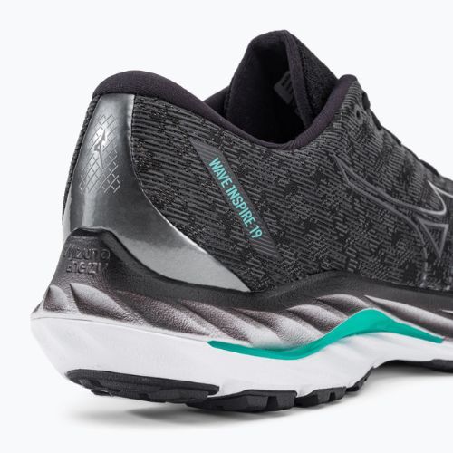 Кросівки для бігу чоловічі Mizuno Wave Inspire 19 чорні J1GC234402