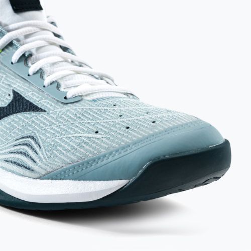 Кросівки волейбольні чоловічі Mizuno Wave Luminous 2 блакитні V1GA212038