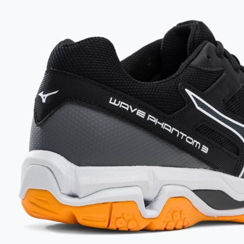 Кросівки гандбольні чоловічі Mizuno Wave Phantom 3 чорні X1GA226044