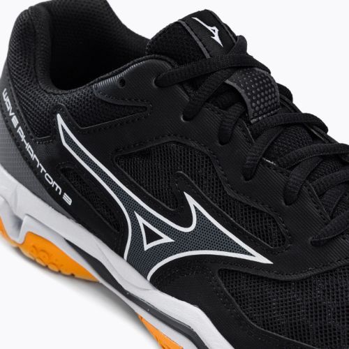 Кросівки гандбольні чоловічі Mizuno Wave Phantom 3 чорні X1GA226044