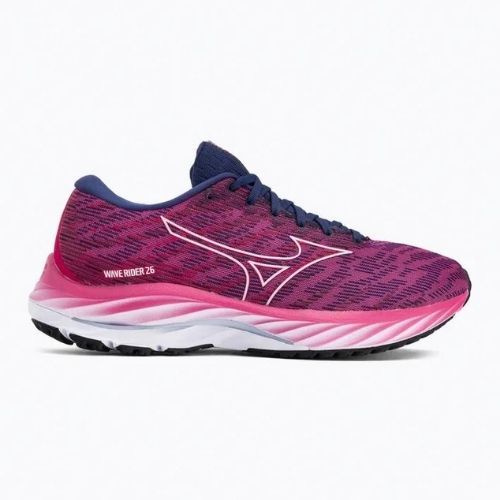 Кросівки для бігу жіночі Mizuno Wave Rider 26 рожеві J1GD220327