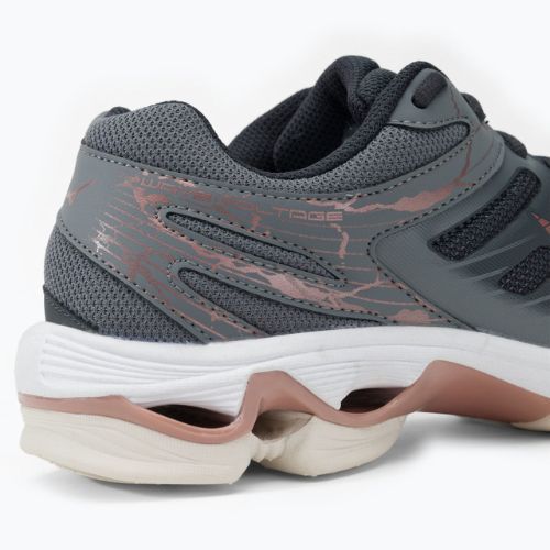 Кросівки волейбольні жіночі Mizuno Wave Voltage Ebony/Rose/Quiet Shade V1GC216035