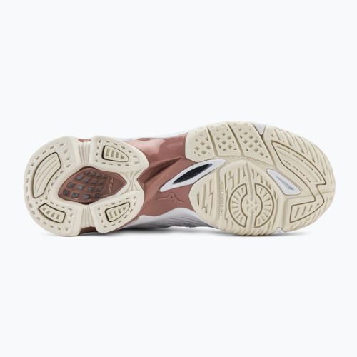 Кросівки волейбольні жіночі Mizuno Wave Voltage Mid білі V1GC216536