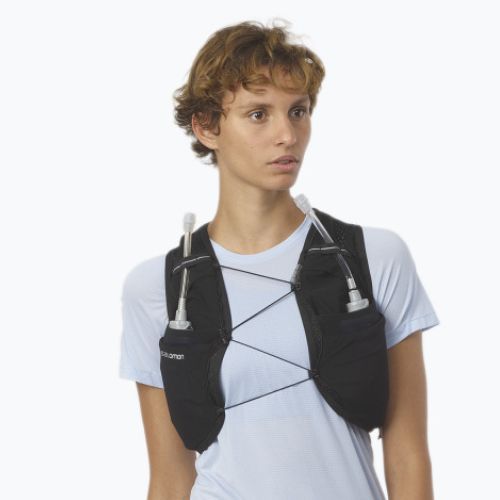 Жилет для бігу жіночий Salomon Active Skin 8W set black