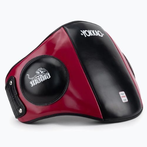 Пояс для тренування ударів YOKKAO чорно-червоний BYPL-18