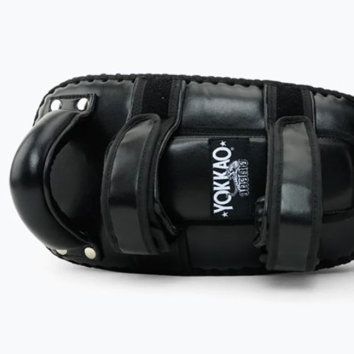 Щитки тренувальні YOKKAO Institution Kick Pads чорні KYKS-1