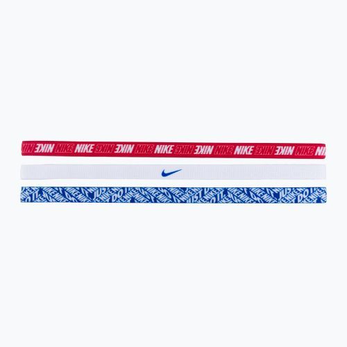 Пов'язки на голову Nike Printed Headbands 3 шт. різнокольорові N0002560-495