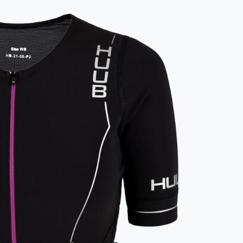 Комбінезон для триатлону жіночий HUUB Aura Long Course Tri Suit чорний AURLCS