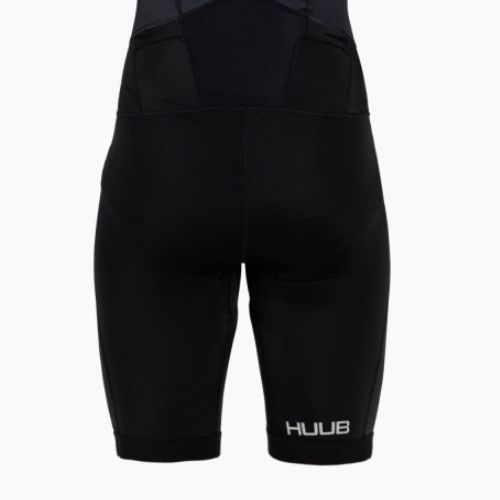 Комбінезон для триатлону чоловічий HUUB Commit Long Course Suit чорно-червоний COMLCS