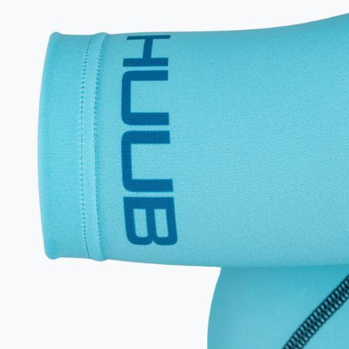 Комбінезон для триатлону жіночий HUUB Commit Long Course Suit чорно-блакитний COMWLCS