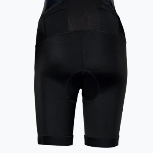 Комбінезон для триатлону жіночий HUUB Commit Long Course Suit чорно-блакитний COMWLCS