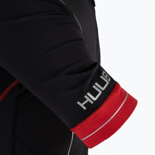 Комбінезон для триатлону чоловічий HUUB Race Long Course Tri Suit чорно-червоний RCLCS