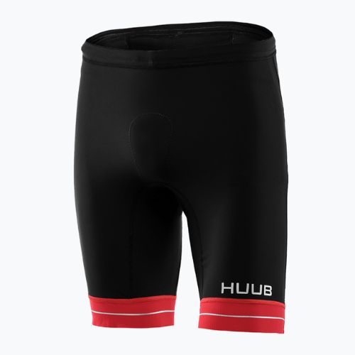 Шорти триатлонові чоловічі HUUB Race Tri Short чорно-червоні RCSH